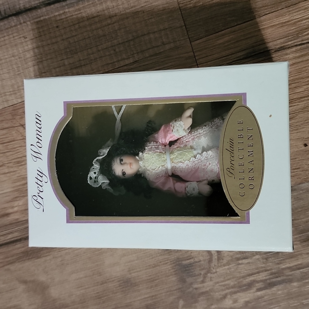 Pretty Woman Porcelain Collectible Ornament